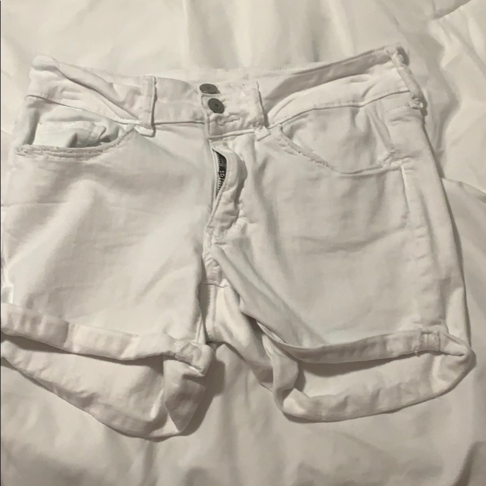 White shorts